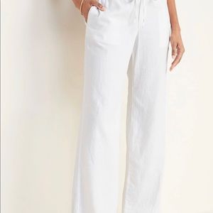 Linen lounge pants white comfy lounge pants size medium